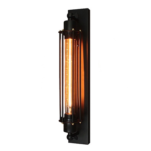 Industrial cage wall deals sconce